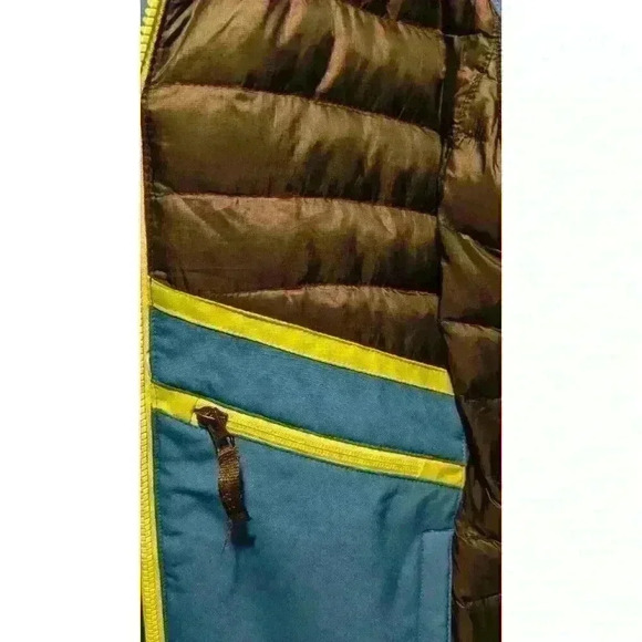 Spyder Boys' Dylan Ski Jacket Old Glory Blue Green Insulated Size 12 - Picture 3 of 8